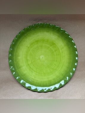 Noble Excellence Hacienda 12” serving platter Shades of Green
